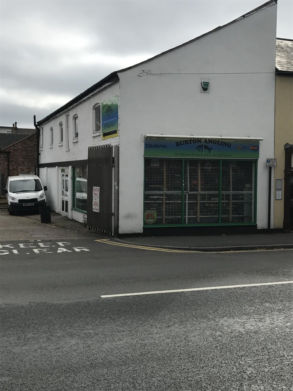 RETAIL ANGLING SUPPLIES EMPORIUM IN BURTON ON TRENT