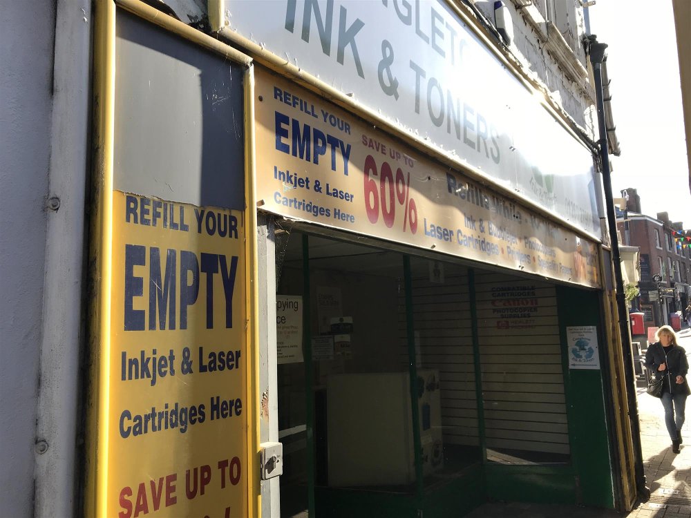 INKJET & LASER PRINTER & TONER CARTRIDGE SPECIALIST IN CONGLETON TOWN CENTRE
