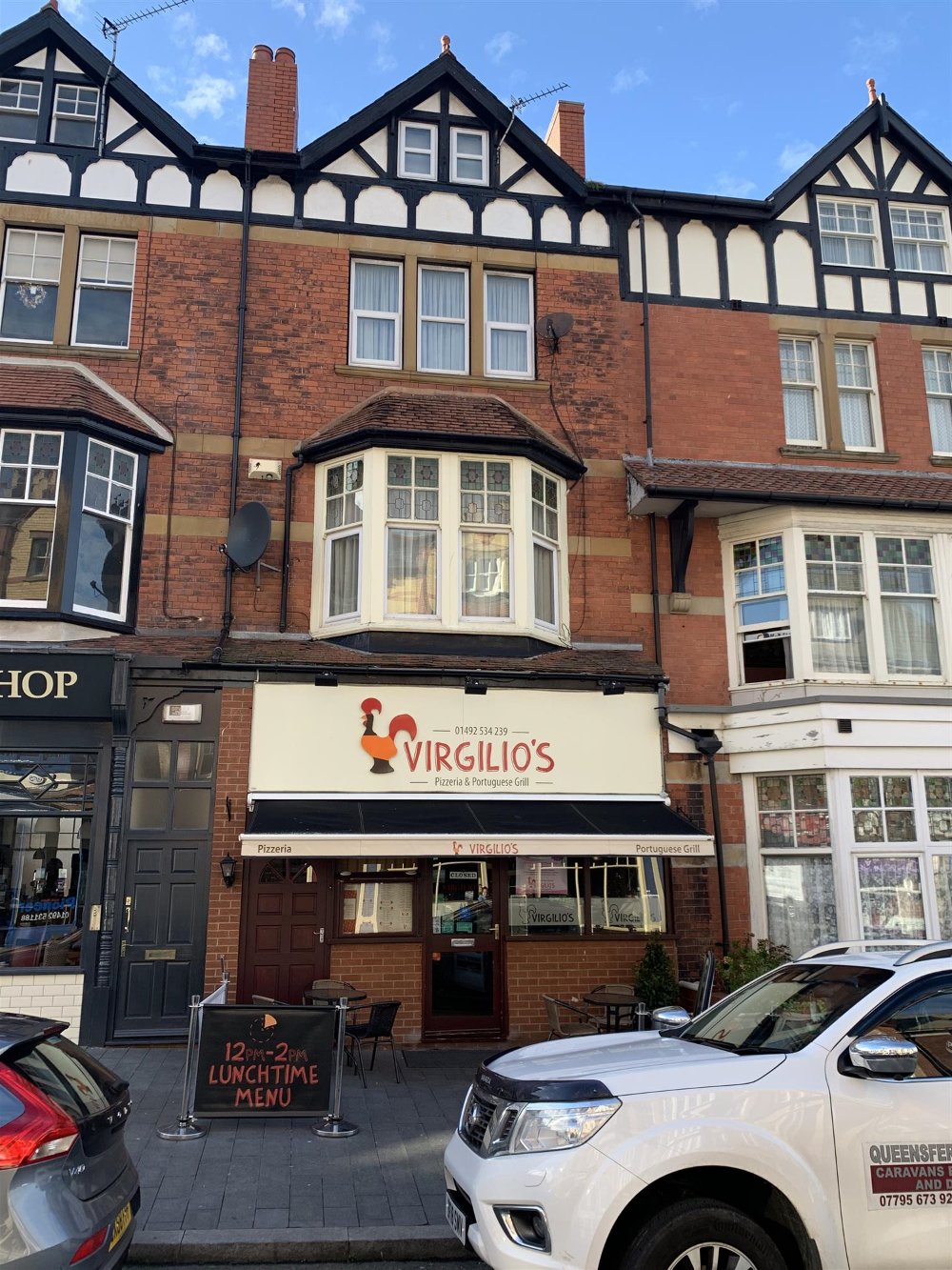 LICENSED ITALIAN & PORTUGUESE RESTAURANT WITH FAMILY HOME IN COLWYN BAY TOWN CENTRE