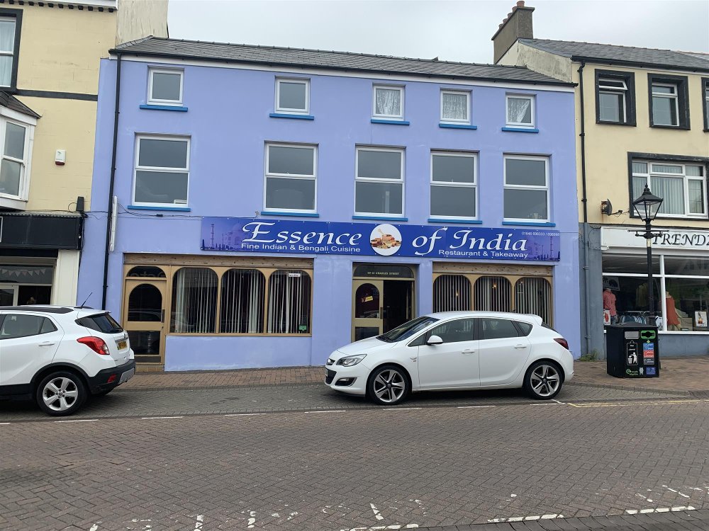 IMPRESSIVE FREEHOLD LICENSED INDIAN RESTAURANT IN MILFORD HAVEN TOWN CENTRE 