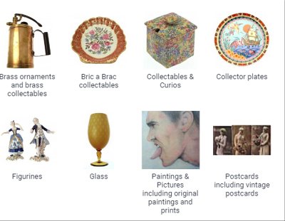 ONLINE ANTIQUES & COLLECTABLES BUSINESS IN SANDBACH 